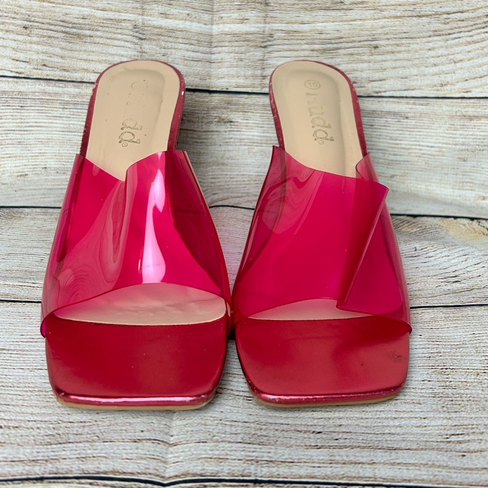 Barbie Pink Open Toe High Heels